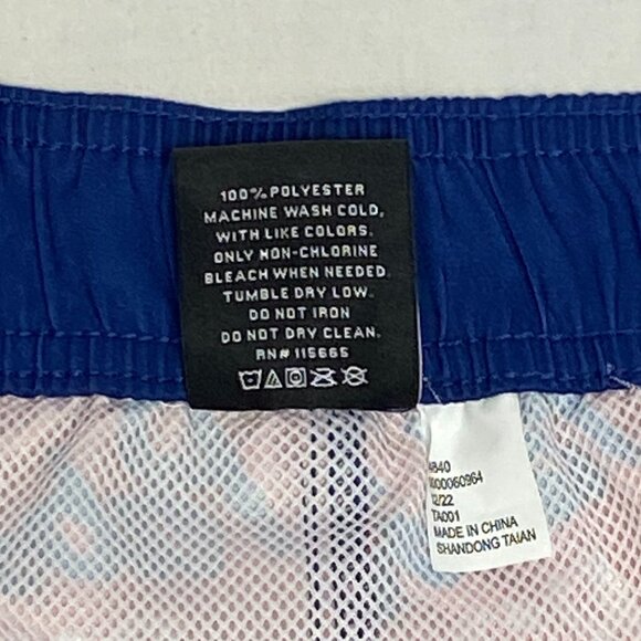 Pabst Blue Ribbon Beer Men's Swim Trunks Board Shorts 20" Red Blue White NWT - Picture 11 of 11